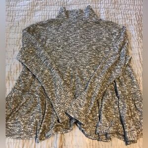 Anthropologie Eli and Ali Marled Knit Sweater Size L